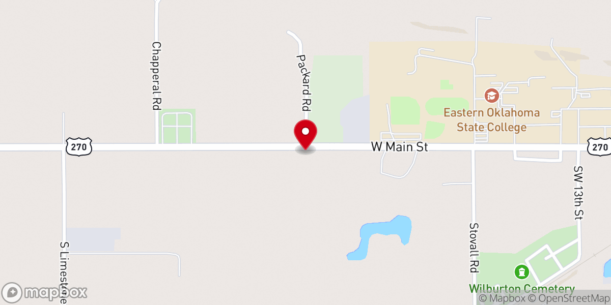 Map showing location of GL Parks Ministries Inc