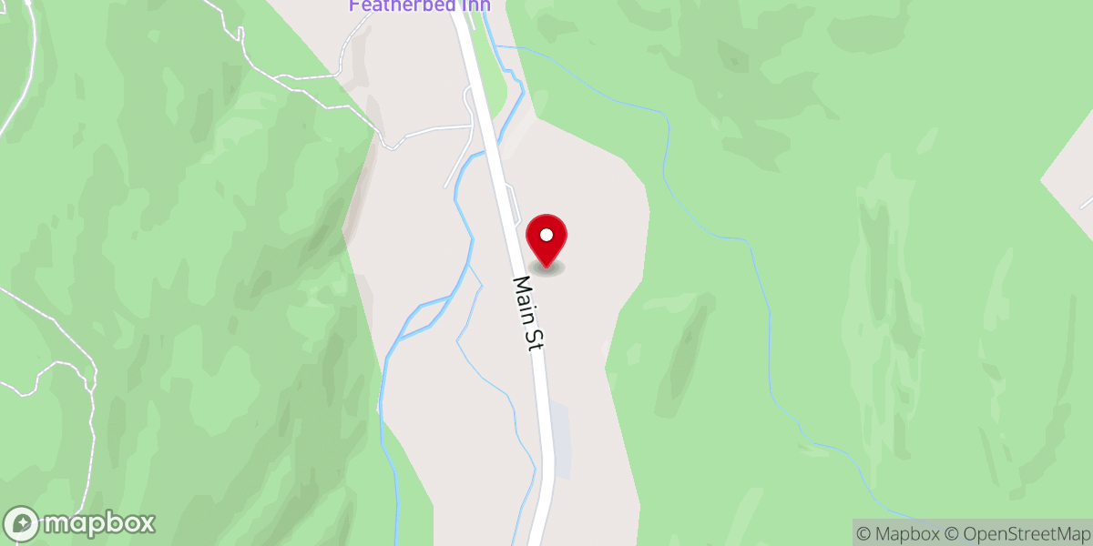 Map showing location of Our Lady of the Snows
