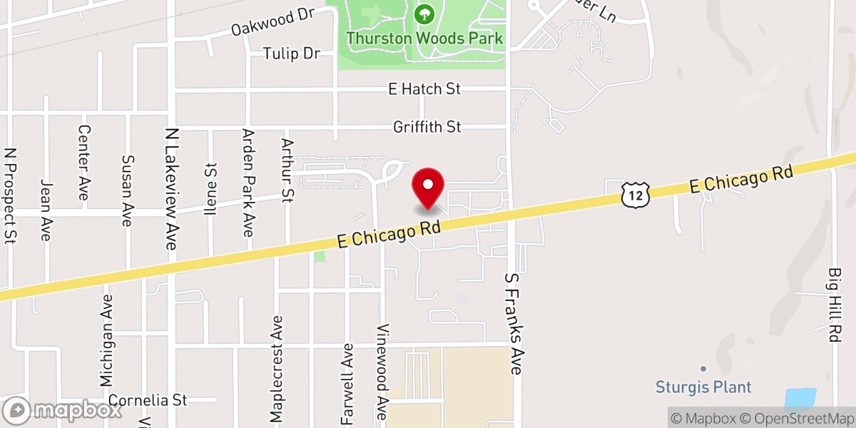 Map showing location of Whole Life Church