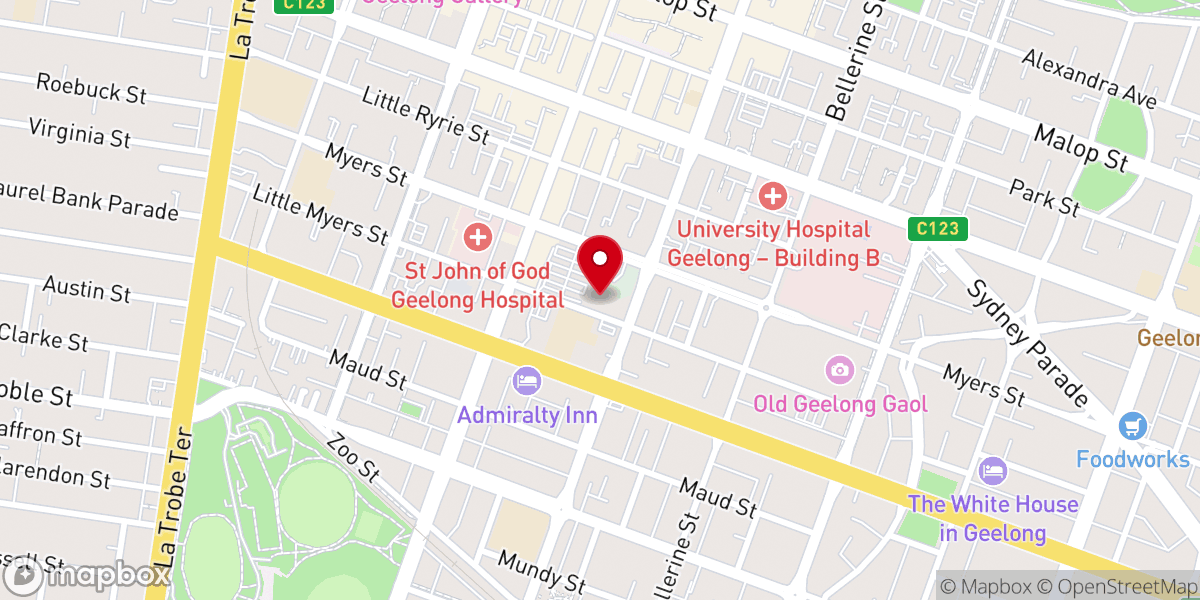 Map showing location of Basilica of Saint Mary of the Angels