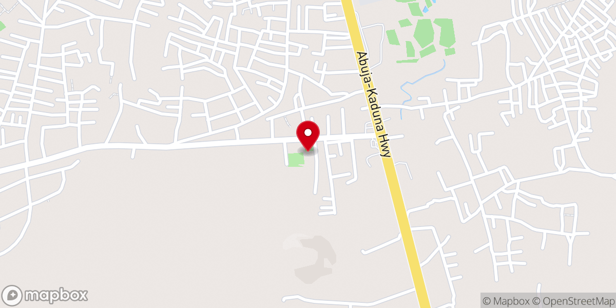 Map showing location of St Philip's Catholic church