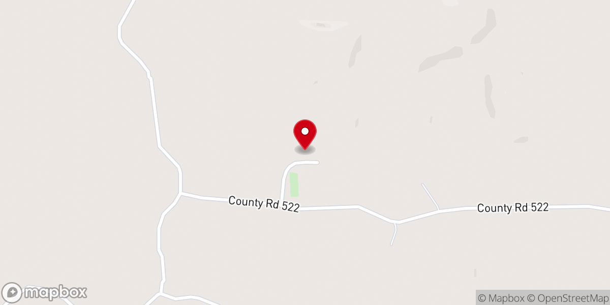 Map showing location of Golden Hill Church