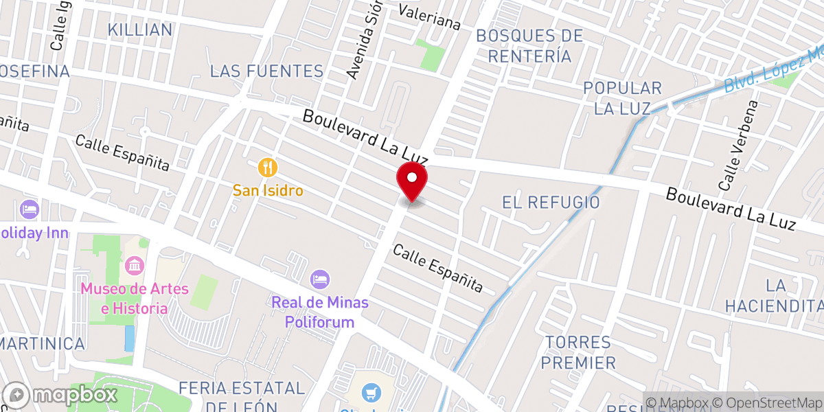 Map showing location of Parroquia N. Sra de Czestochowa