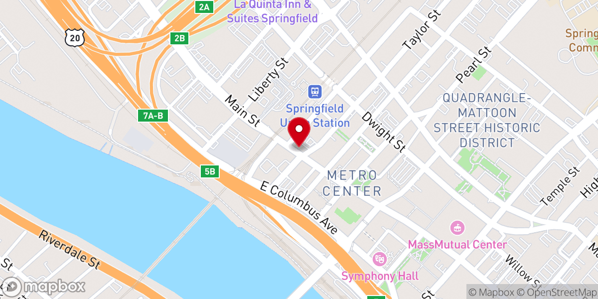 Map showing location of Christian Hope Ministry