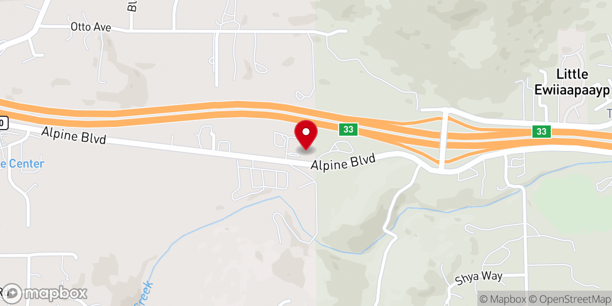 Map showing location of First Baptist Church of the Willows