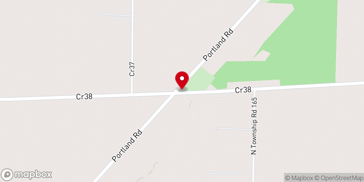 Map showing location of Pleasant Ridge United Methodist Church