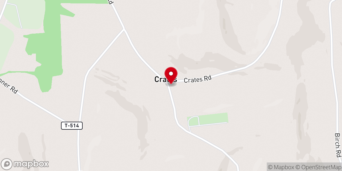 Map showing location of St Nicholas Catholic Church