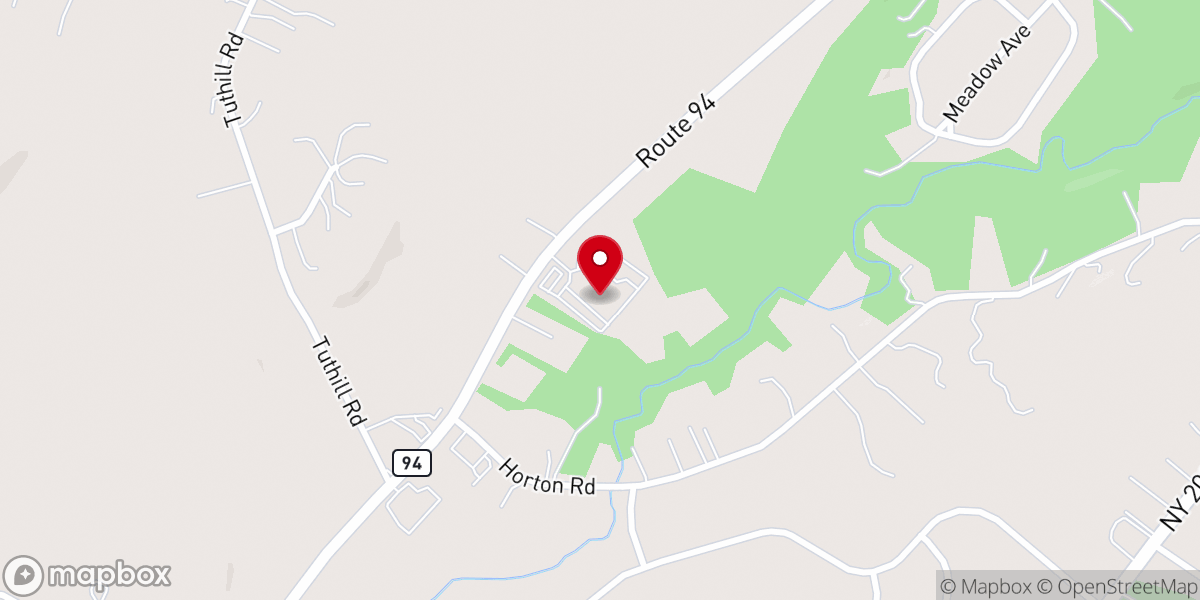 Map showing location of Echo Grace Church Washingtonville