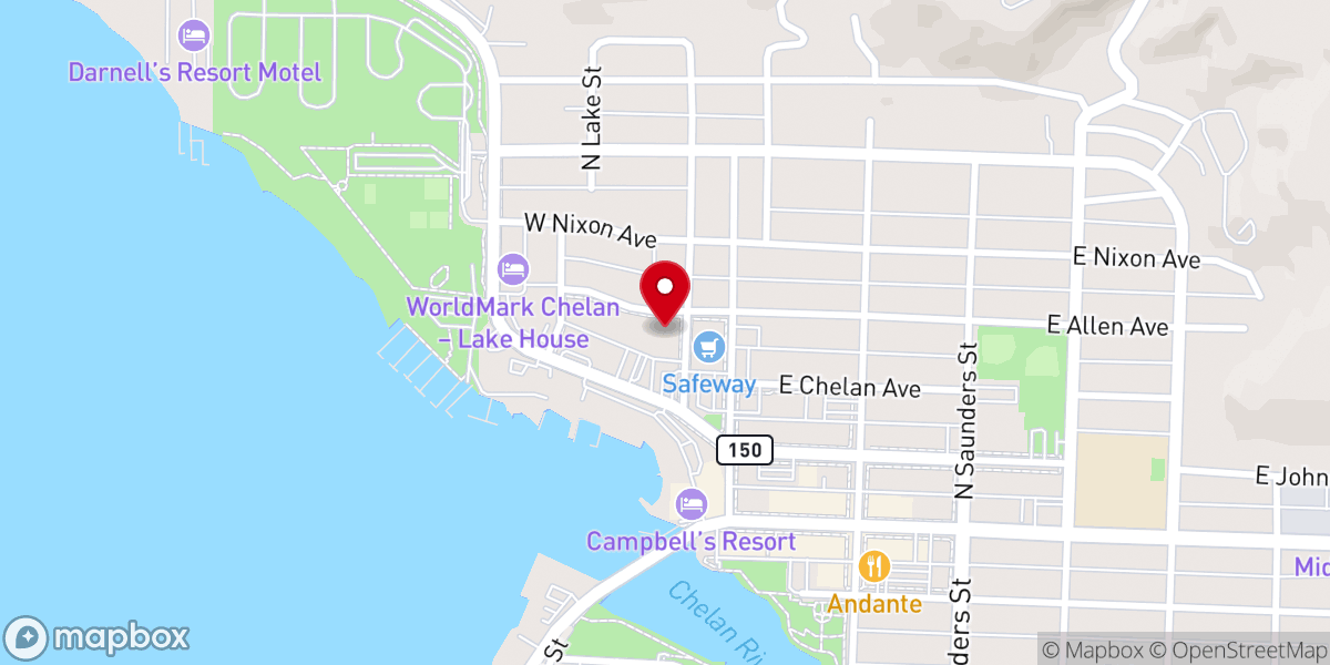 Map showing location of St. Francis de Sales Catholic Church
