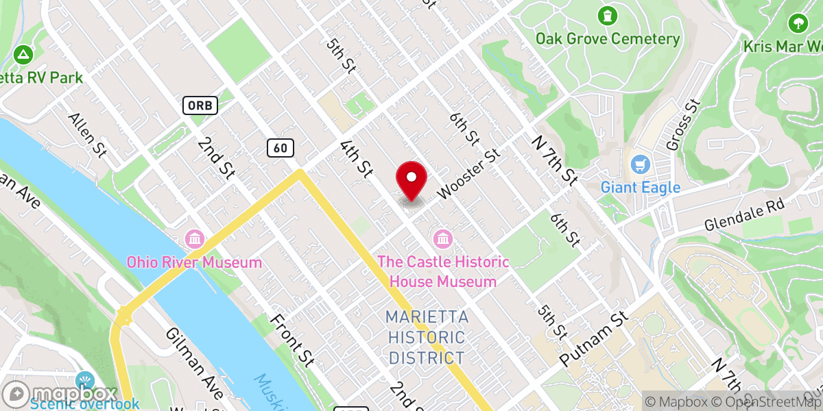 Map showing location of Basilica of St. Mary of the Assumption