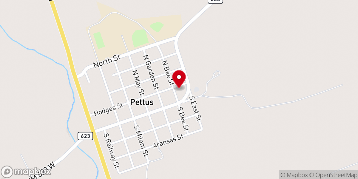 Map showing location of Sacred Heart Catholic Church