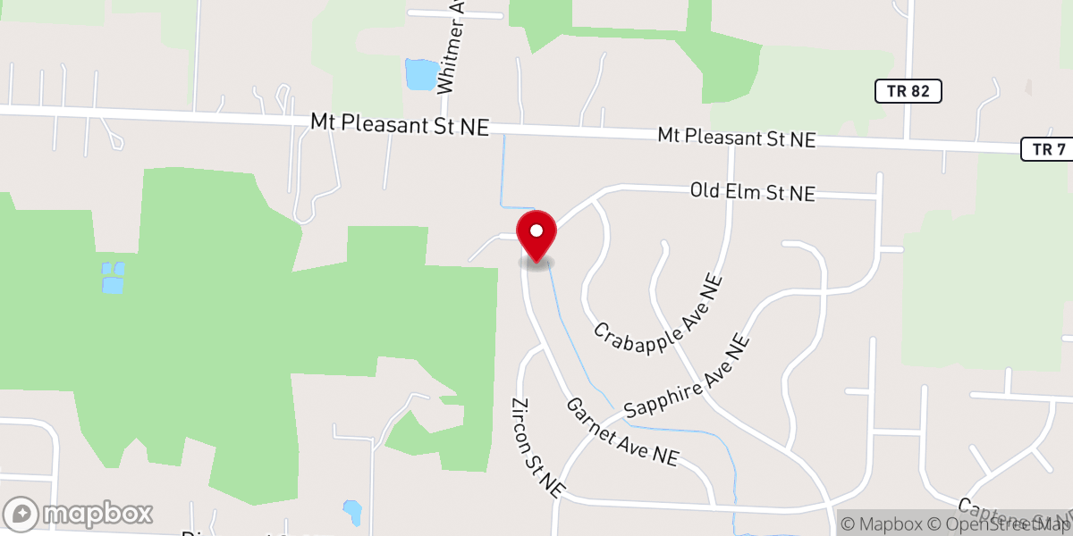 Map showing location of The Furnace Christian Fellowship