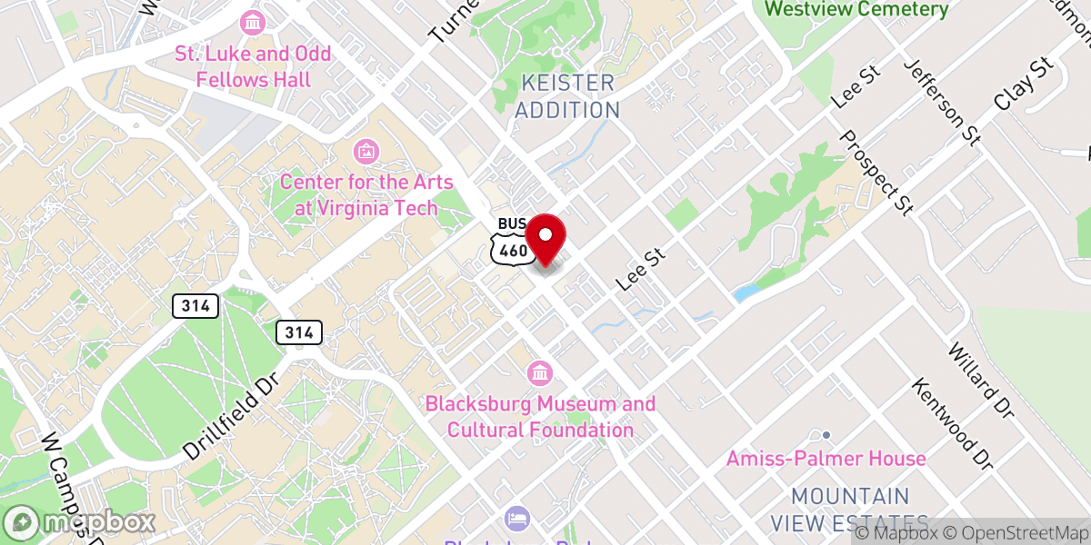 Map showing location of NLCF Inc
