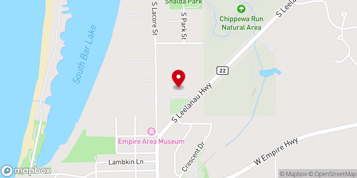 Map showing location of St. Philip Neri Church