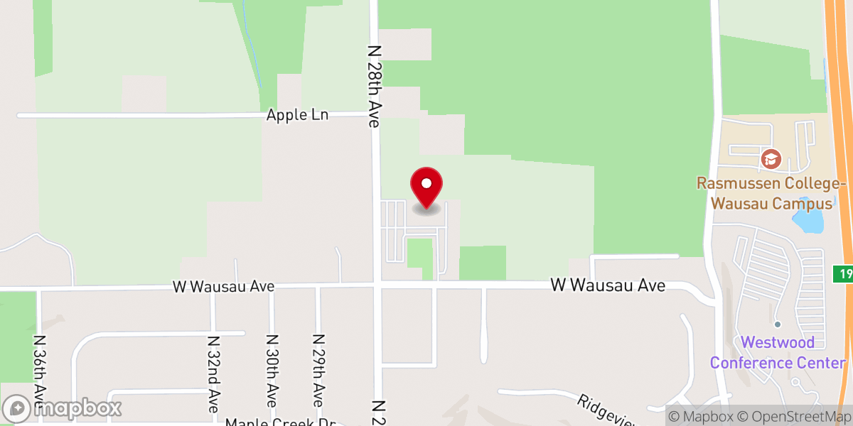 Map showing location of Highland Community Church