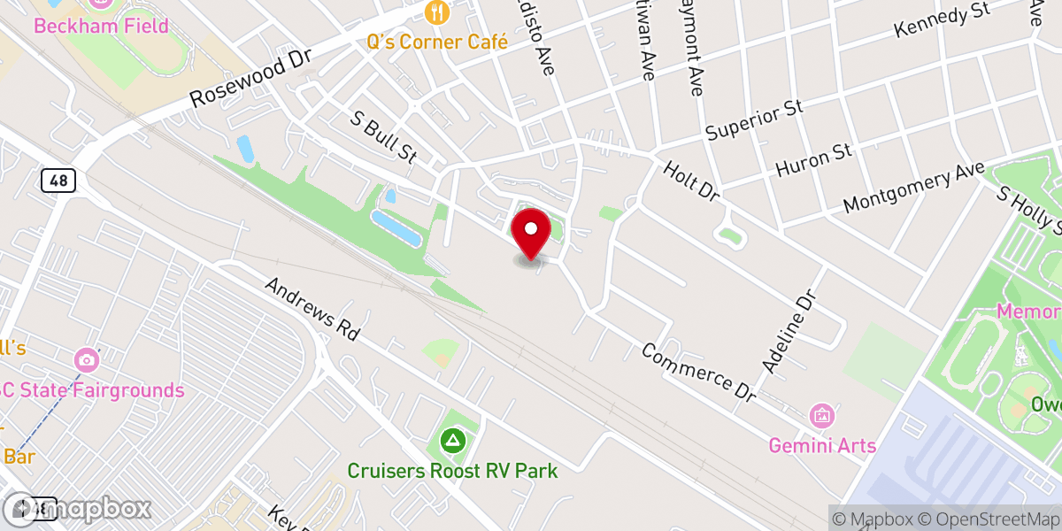 Map showing location of Holy Nation Church