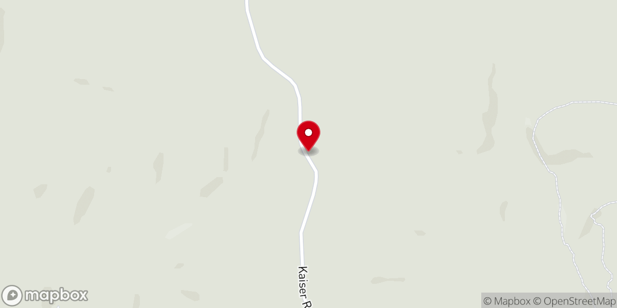Map showing location of New Hope Church
