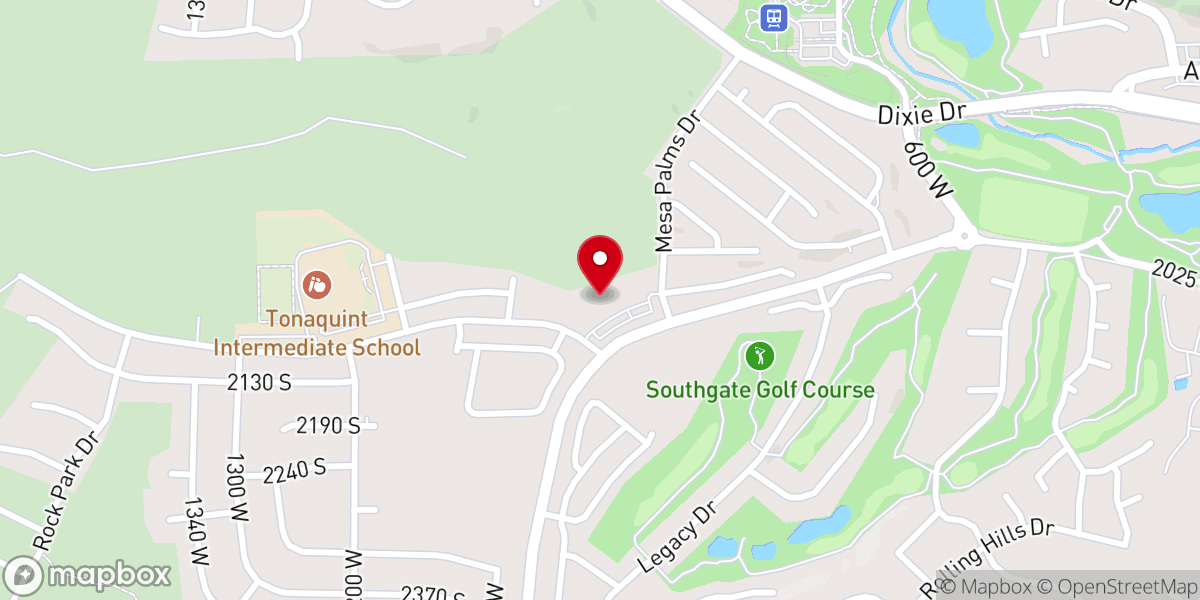 Map showing location of Shepherd of the Hills United Methodist Church
