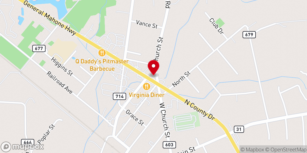 Map showing location of Shrine of the Infant of Prague Catholic Church