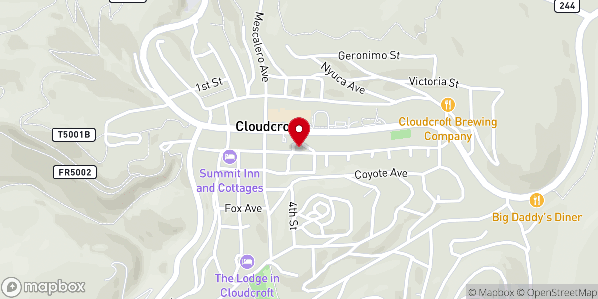 Map showing location of Anglican Church Of The Epiphany