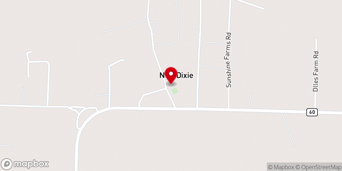 Map showing location of St. Boniface Catholic Church