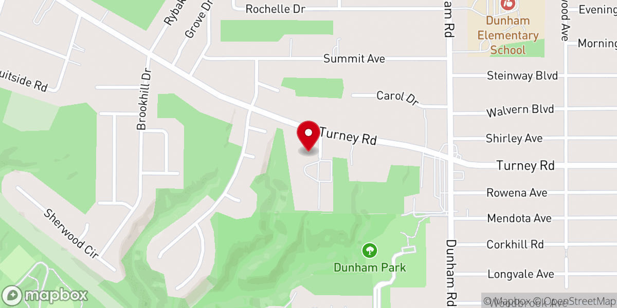 Map showing location of St Martin of Tours Church