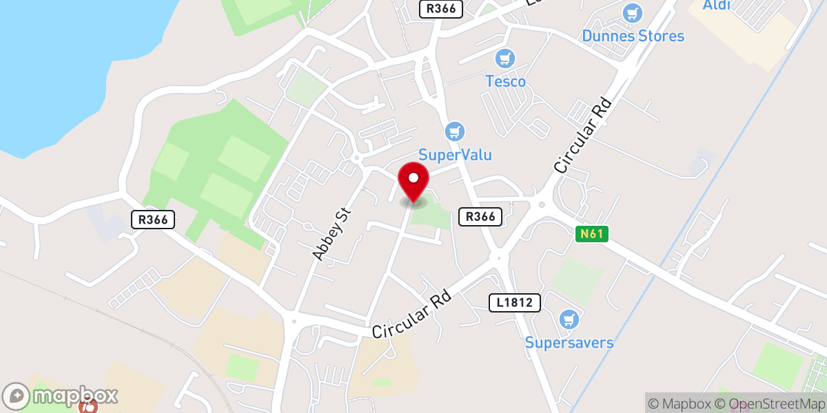 Map showing location of Chapel View House