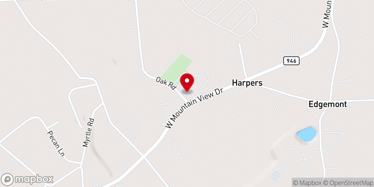 Map showing location of St. Nicholas Catholic Church