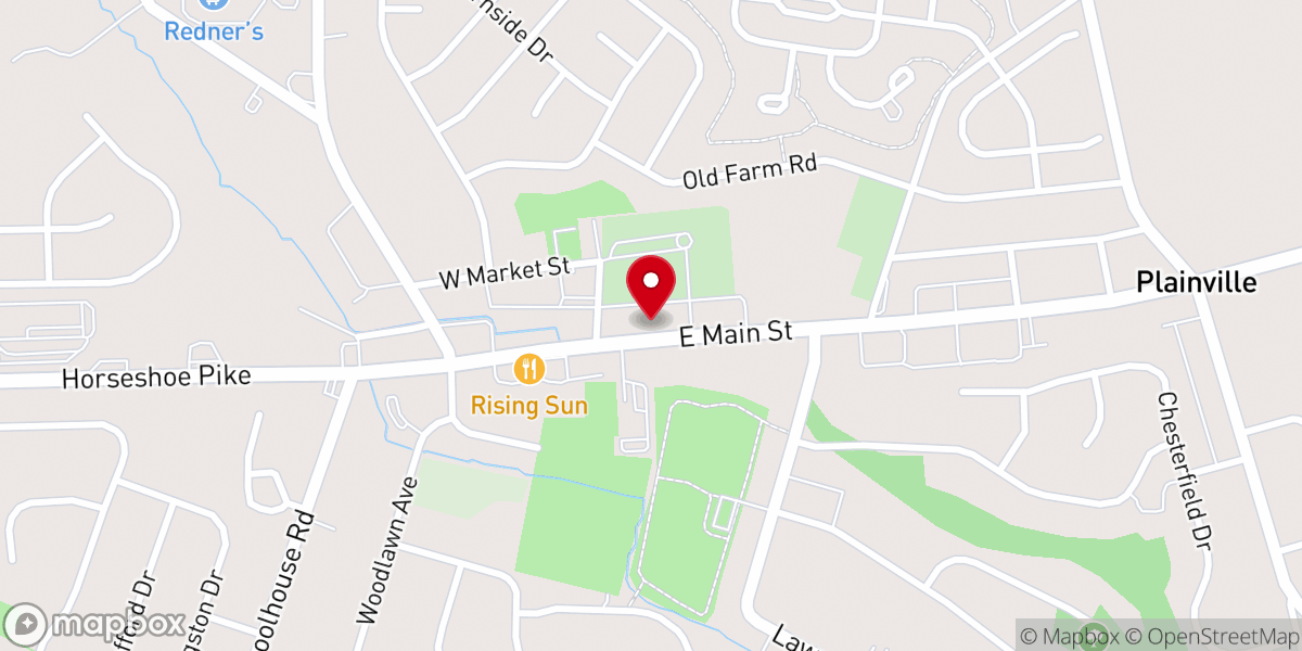 Map showing location of United Christian Church