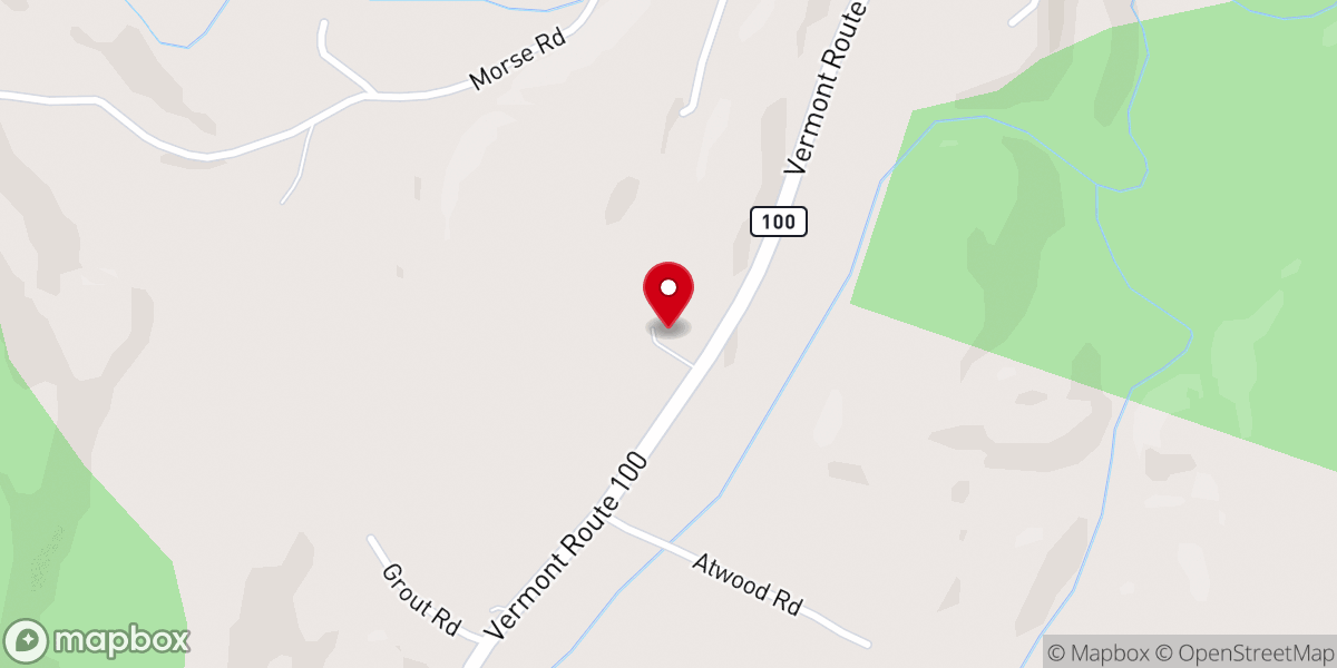 Map showing location of Green Mountain Community Alliance Church
