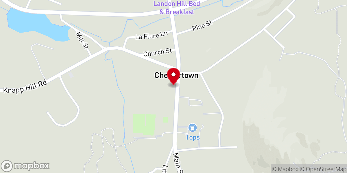 Map showing location of Church of the Good Shepherd