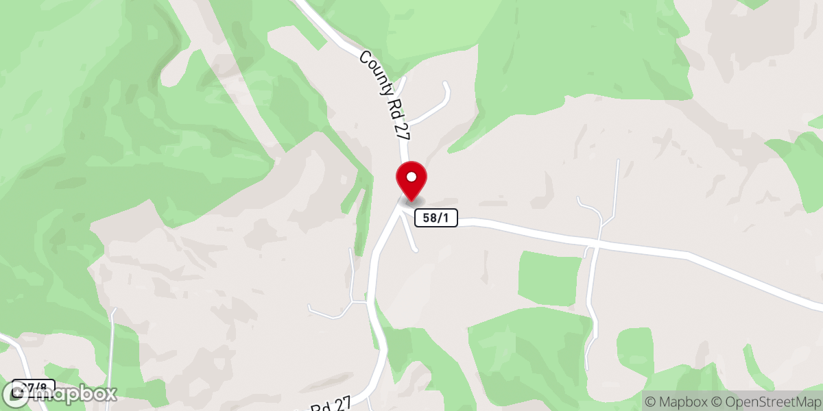 Map showing location of Manley Chapel
