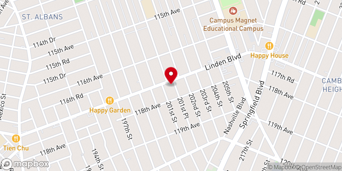Map showing location of Starlight Church of God