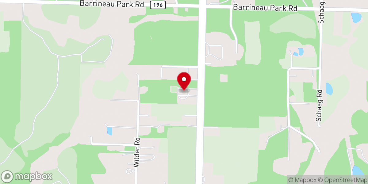 Map showing location of Beams of Light Holiness Church