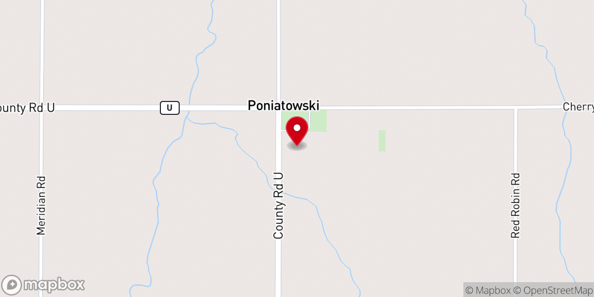 Map showing location of Holy Family Catholic Church