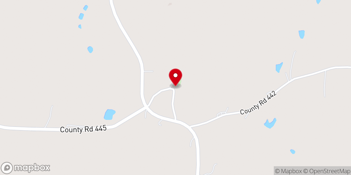 Map showing location of New Elbethel Church