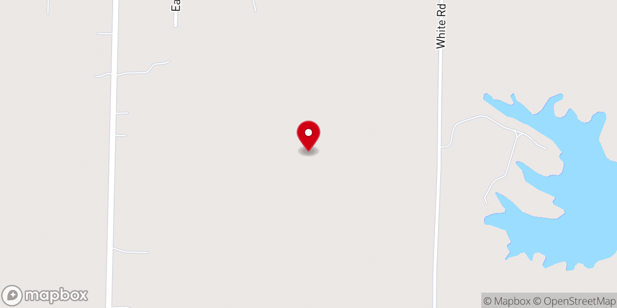 Map showing location of Baker Chapel