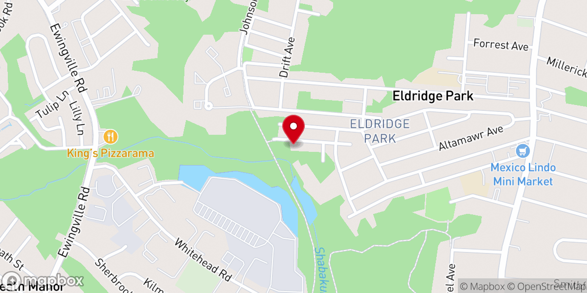 Map showing location of Bradley Odell