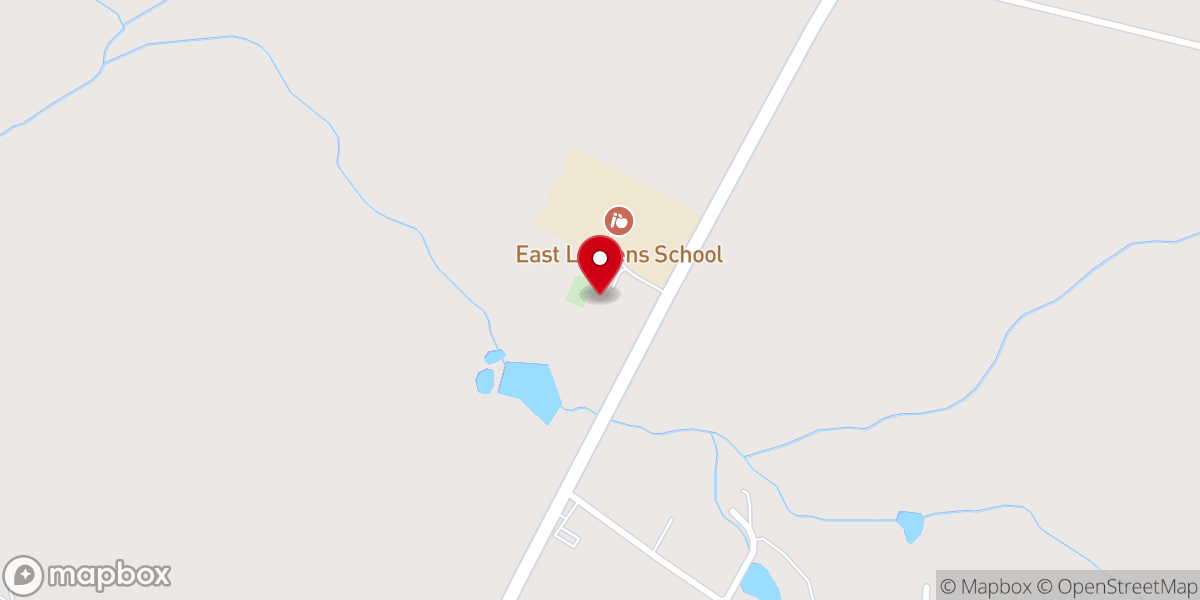 Map showing location of Zion Hill AME Church