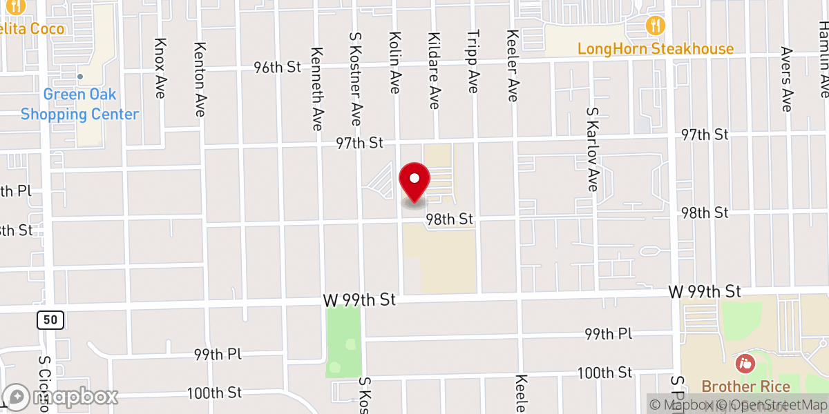 Map showing location of Our Lady At St Germaine Catholic Church