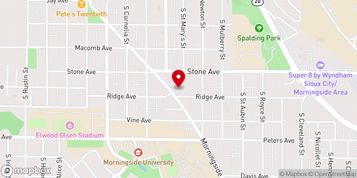 Map showing location of Mater Dei Parish - Immaculate Conception Church