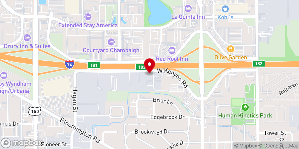Map showing location of Family Fellowship Center