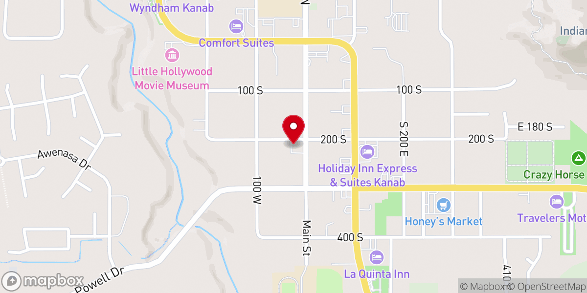 Map showing location of Saint Christopher's Catholic Church