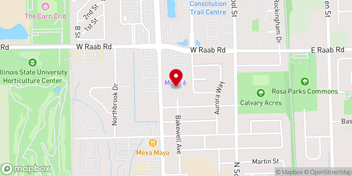 Map showing location of Our Saviour Lutheran Church