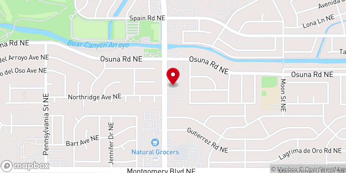 Map showing location of Heights Seventh-day Adventist Church