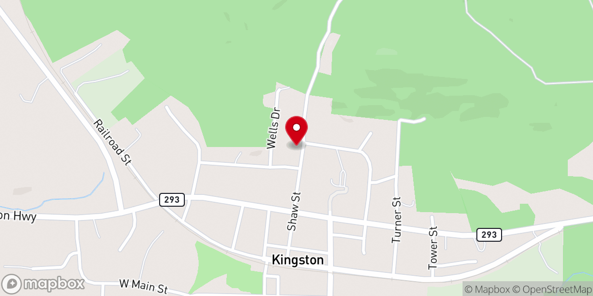 Map showing location of New Shiloh Missionary Baptist Church