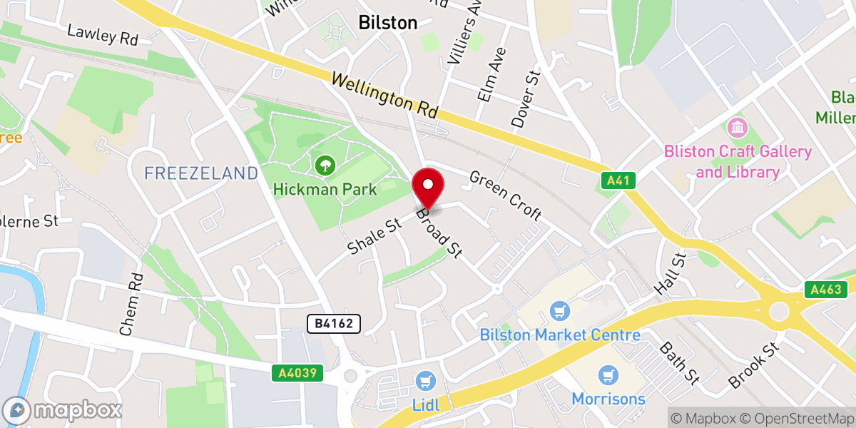 Map showing location of New Life Fellowship UPC