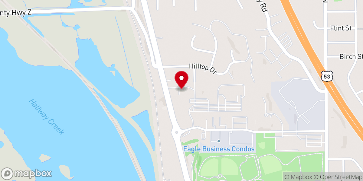 Map showing location of The Chapel at First Free Church