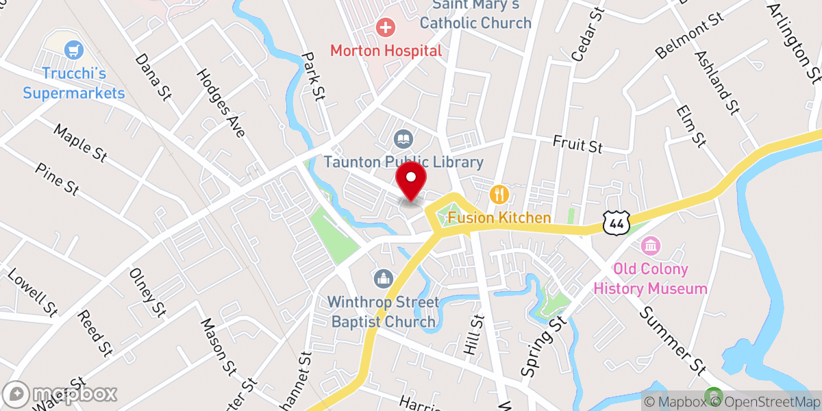 Map showing location of The Redeemed Christian Church of God
