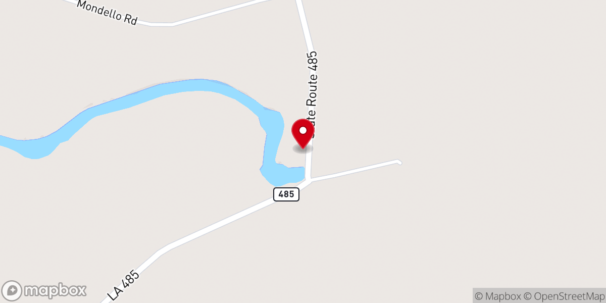 Map showing location of North Star Baptist Church